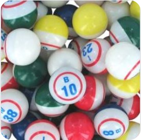 Blank wooden bingo balls